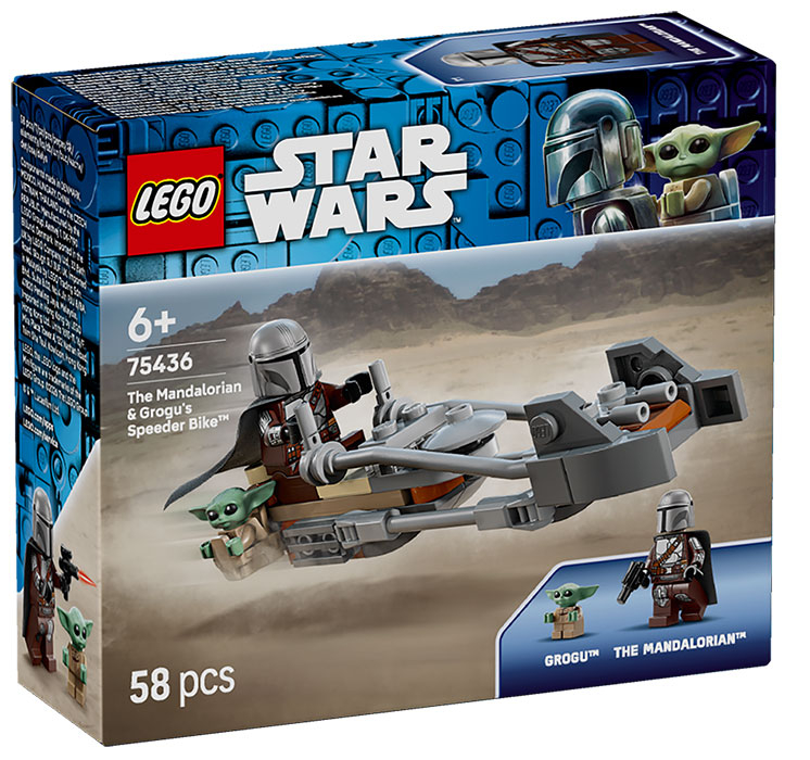 LEGO Star Wars Speeder Bike del Mandaloriano e di Grogu 75436